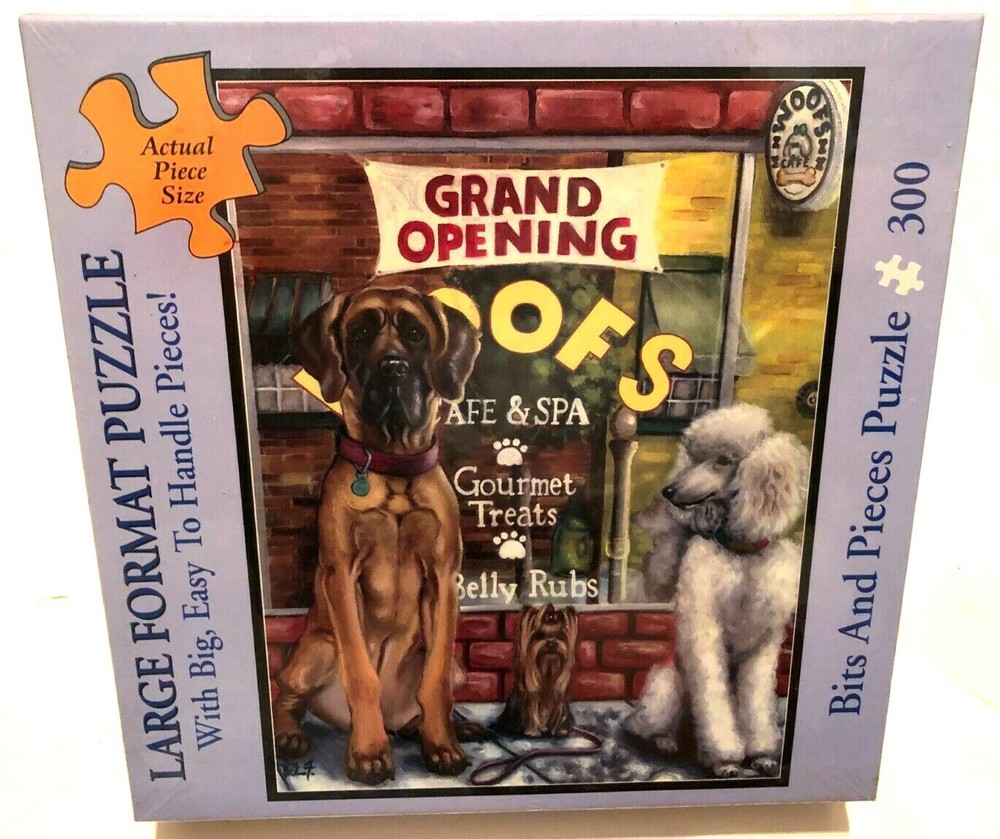 Bits and Pieces Brooke Faulder Grand Opening 300 Large Format Puzzle New