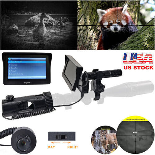 Megaorei 2 Night Vision Scope 850nm IR HD Camera DVR 720P Wildlife Riflescope