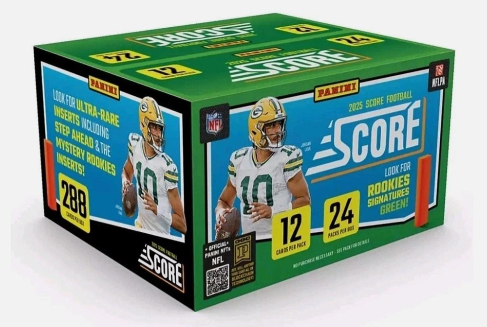 2025 Panini Score Football Factory Sealed Retail 24 Pack Box New - Free Shipping