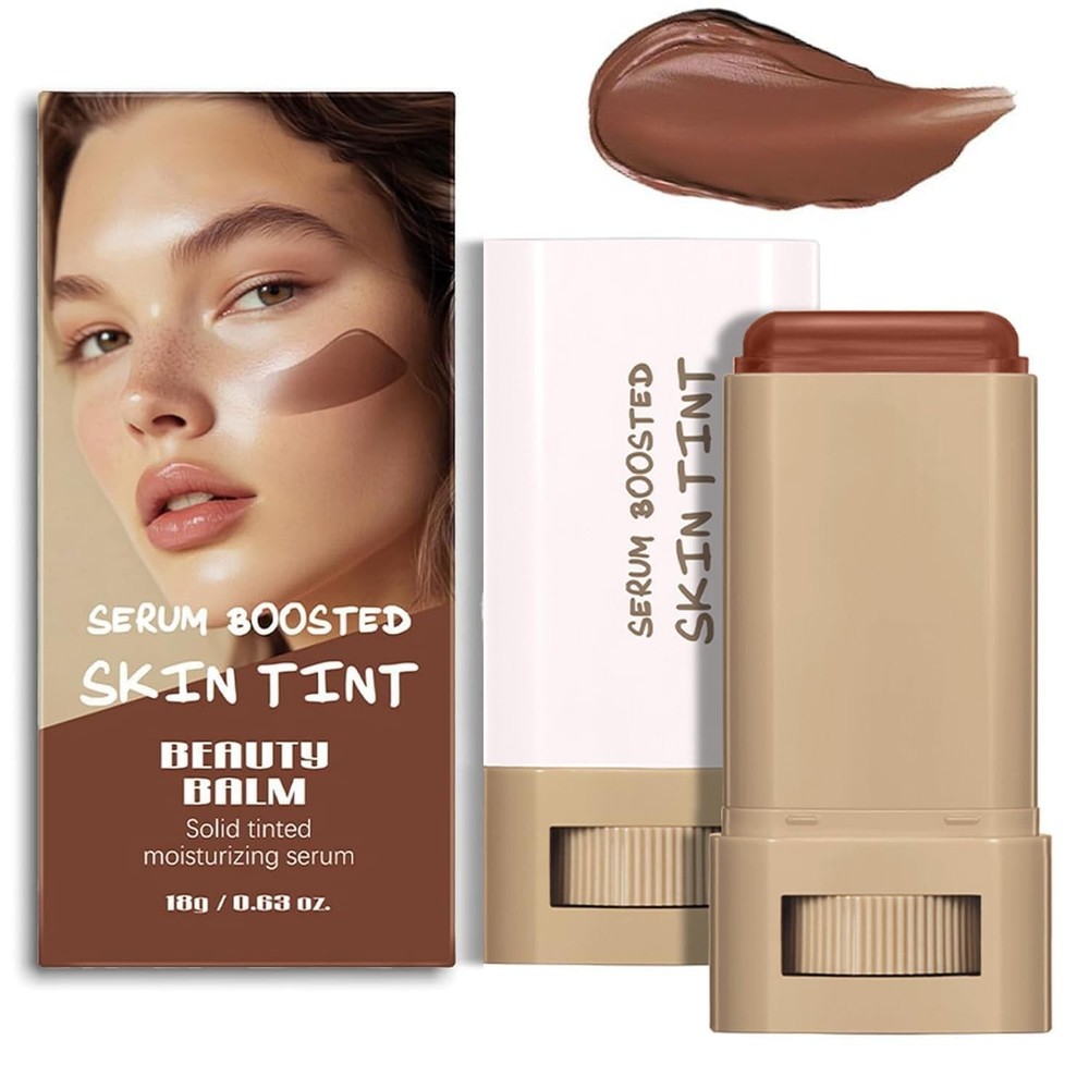 Foundation Stick, Beauty Balm Serum Boosted Skin Tint, Tinted Moisturizer, Skin