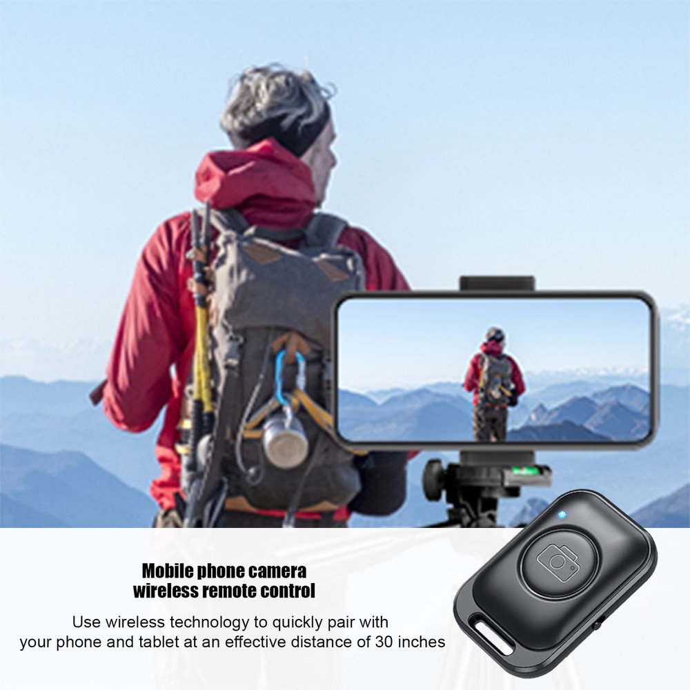 Wireless Portable Selfie Remote Control for Mobile Camera Button
