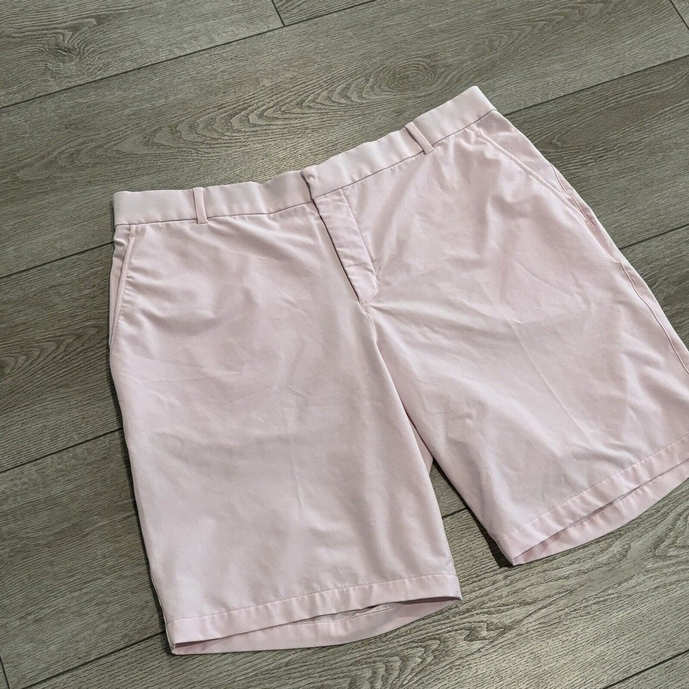 Nike Dri-Fit Golf Shorts Mens Size 40 Performance Preppy Athletic Pink