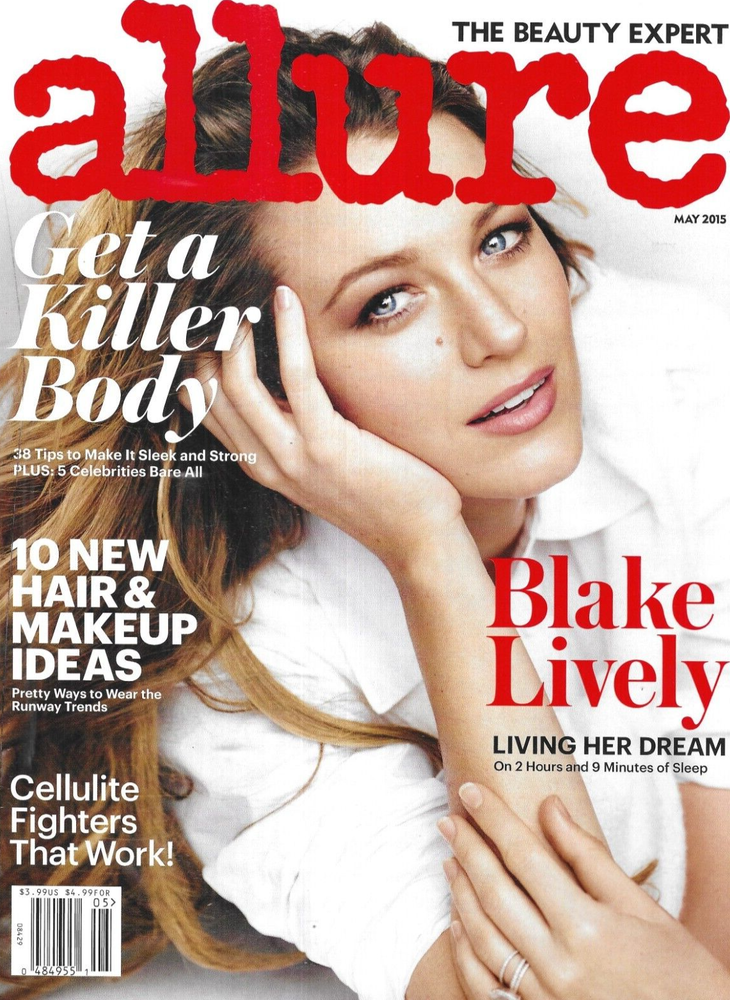 Allure Magazine Blake Lively Runway Fashion Hair and Makeup Ideas Beauty 2015