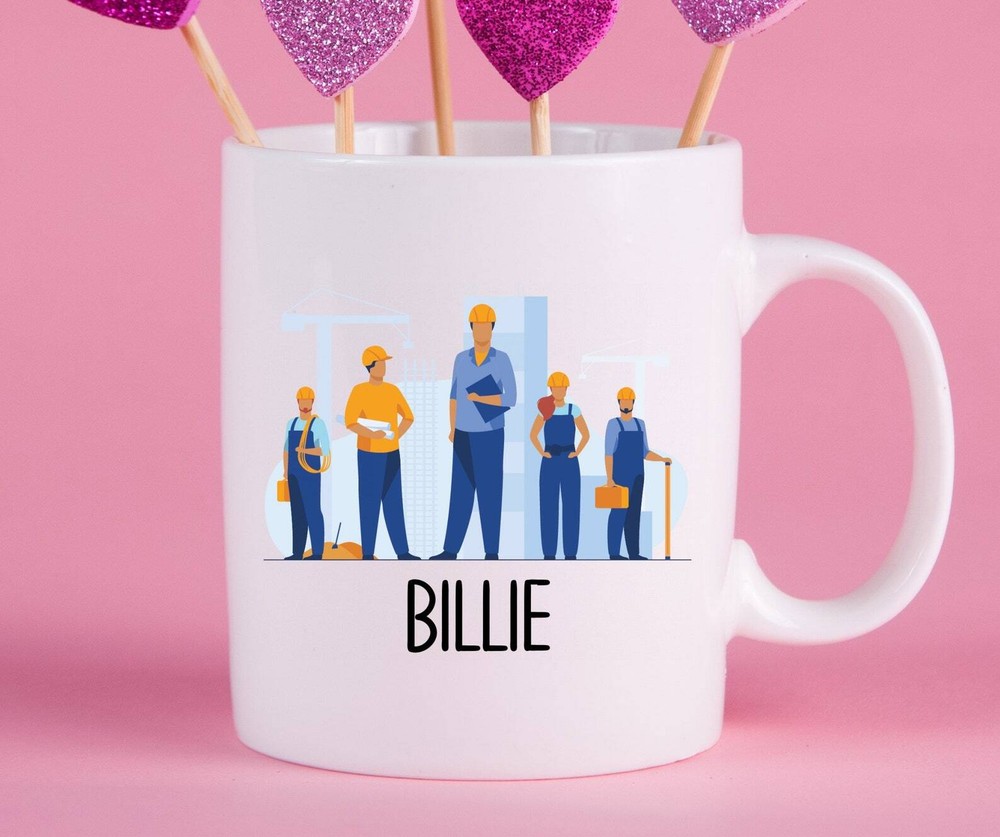 Taza de constructor personalizada regalo mejor taza de constructor ideas de regalo para constructor