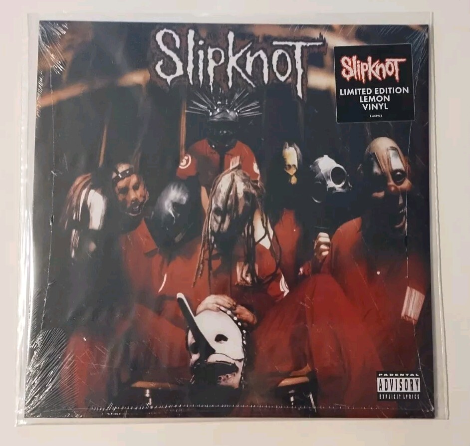 SLIPKNOT SELF TITLED LP RECORD On LEMON YELLOW VINYL - NEW SEALED