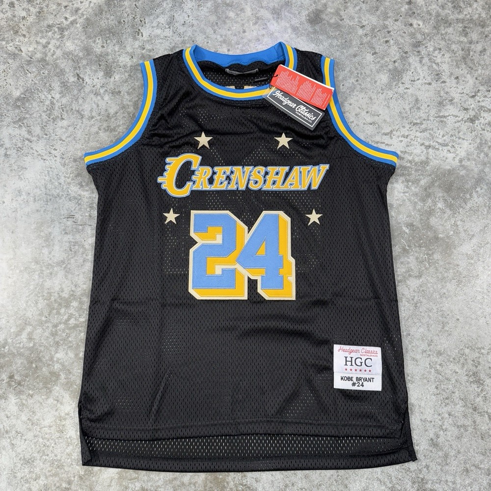 Headgear classics Crenshaw jersey mens small Kobe Bryant lakers Basketball NWT