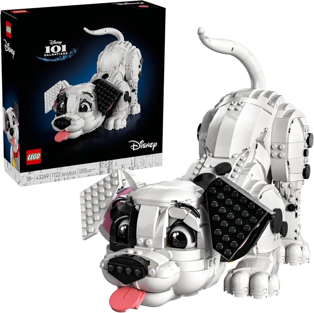 LEGO Disney 101 Dalmatians Puppy Building Set for Adults  1722 Pieces (43269)™