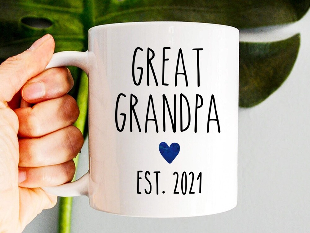 Great Grandpa Mug Great Grandpa Gifts Pregnancy Announcement Pregnancy Reveal