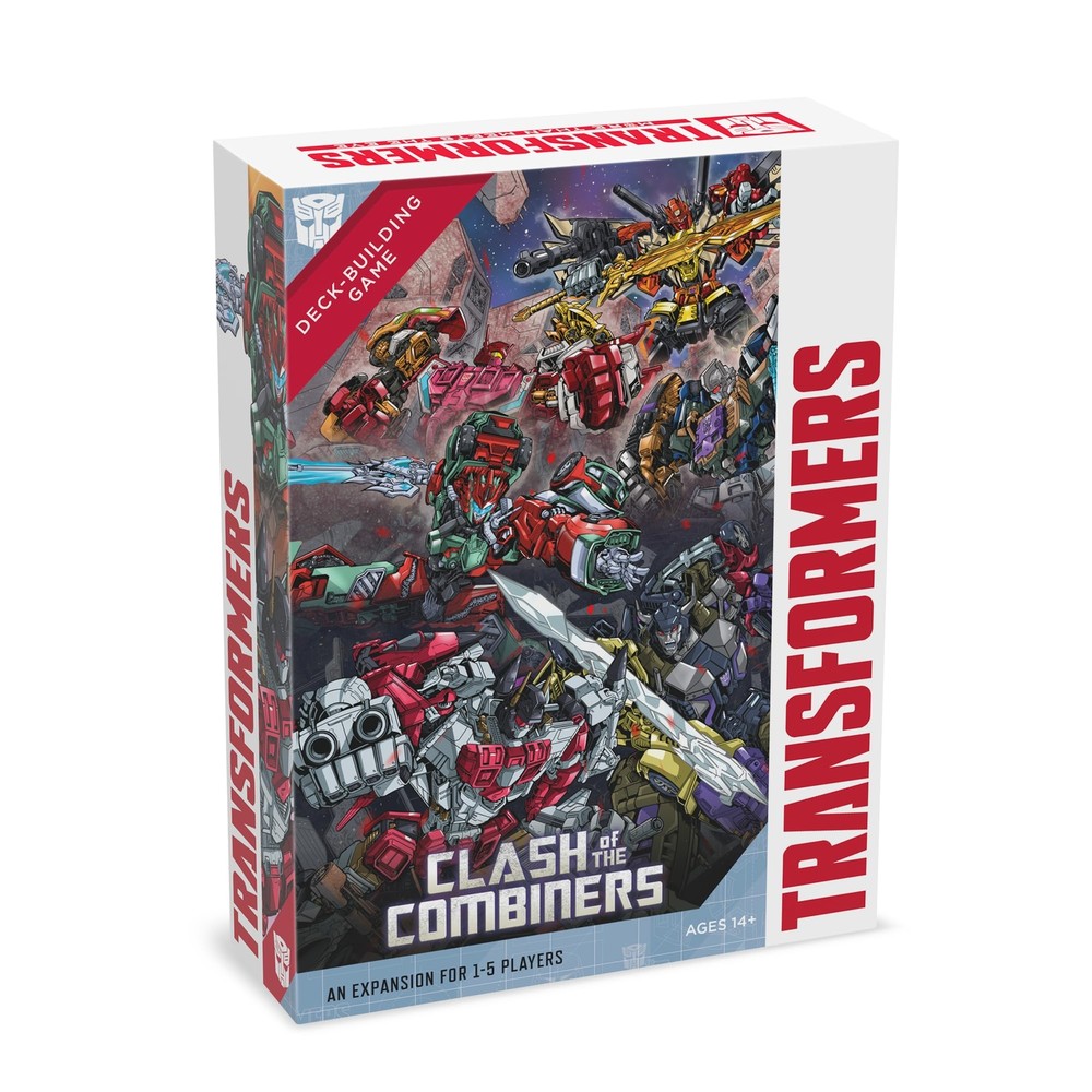 Transformers Deck Building Game Clash of The Combiners Strategy Adventure