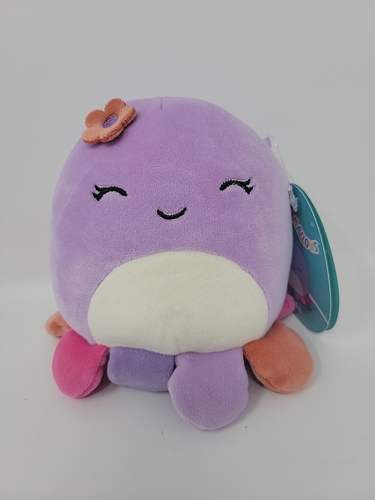 Squishmallows Beula the Octopus 5 inch Plush Jazwares NEW WITH TAGS