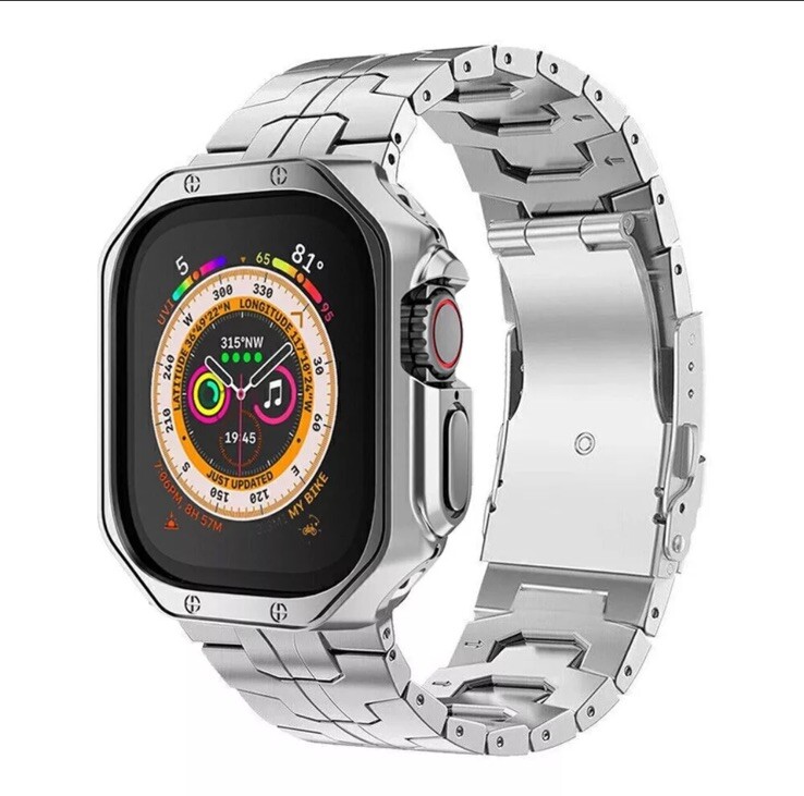 Titanium Metal Band Strap Case For Apple Watch Ultra 9 8 7 6 5 3 2 42 44 45 49MM