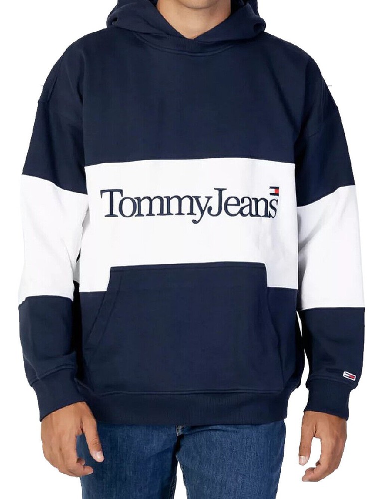 Tommy Jeans Men's DM0DM15016 Classic Logo Sweatshirt