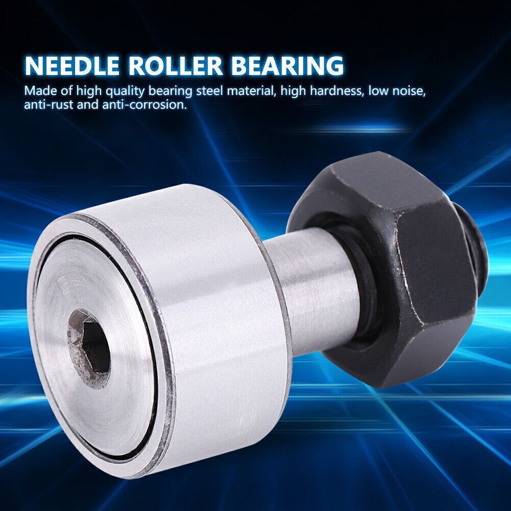 2pcs KR22/CF10 Stud Type Needle Roller Bearing Cam Follower Bearing