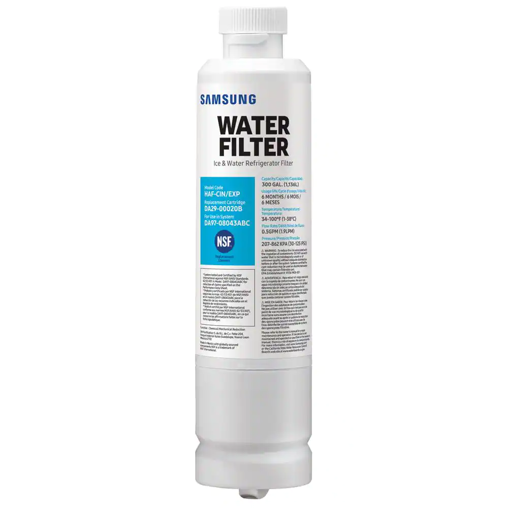 300 Gallon Samsung Genuine Refrigerator Fresh Clean Water Filter Replacement