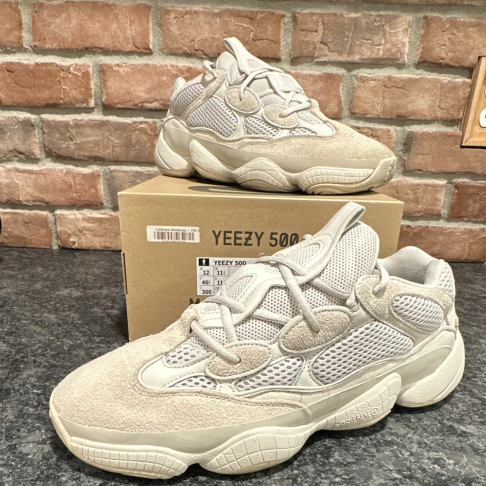 Size 12 men’s adidas Yeezy 500 Blush