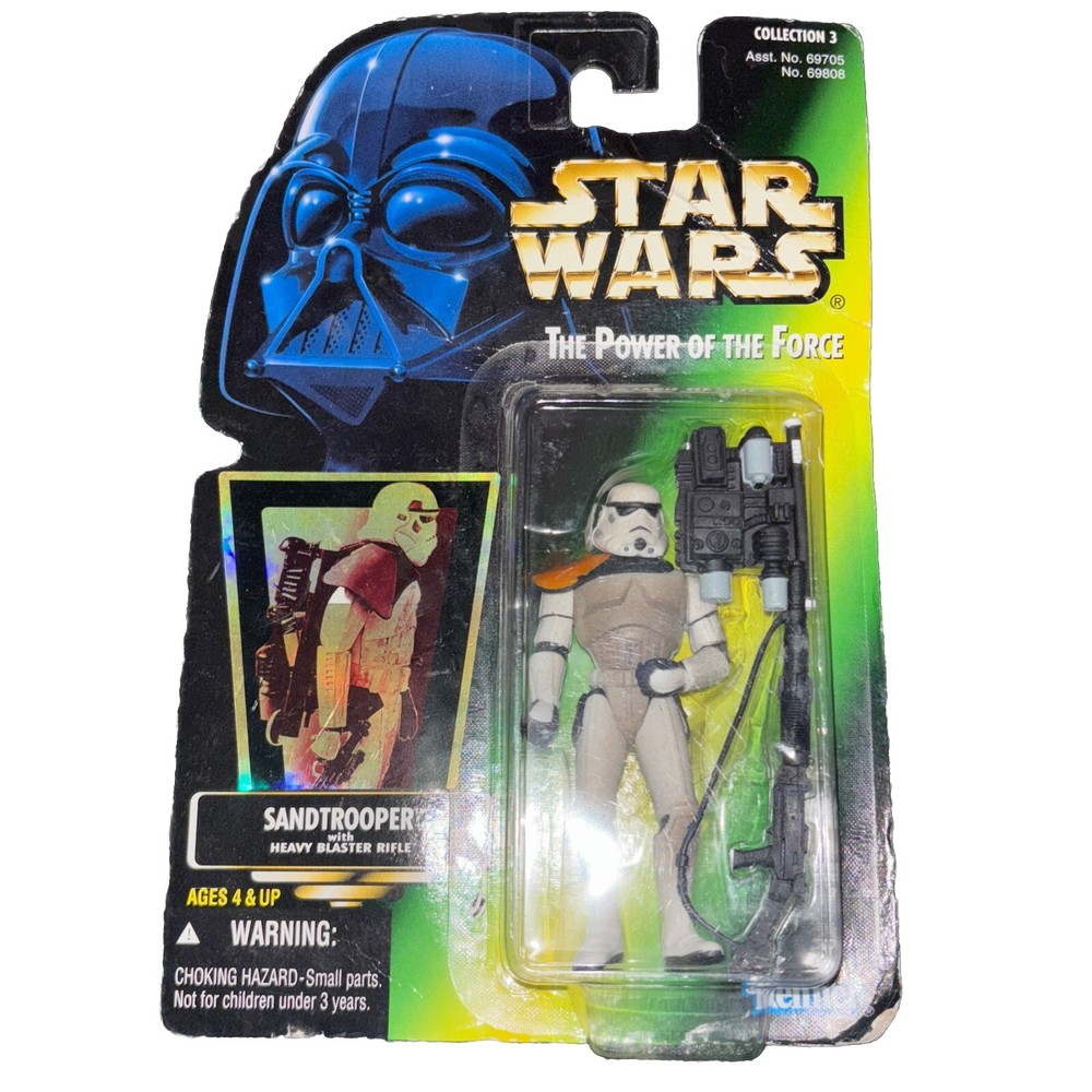 Kenner - STAR WARS - Power of The Force SandTrooper W/ Blaster Rifle