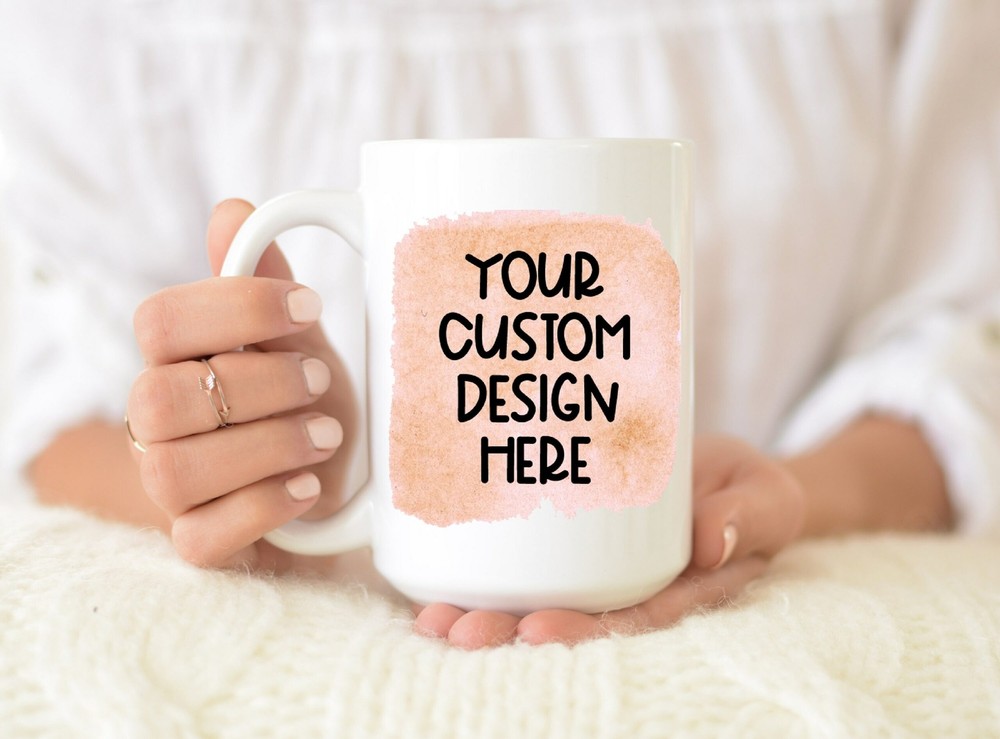 Custom Logo Mug Personalized Mug Your Own Words Custom Mug Logo Funny Custom Mug
