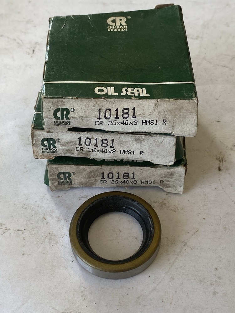 Lot Of 3 Chicago Rawhide 10181, Oil Seal (CR, SKF)