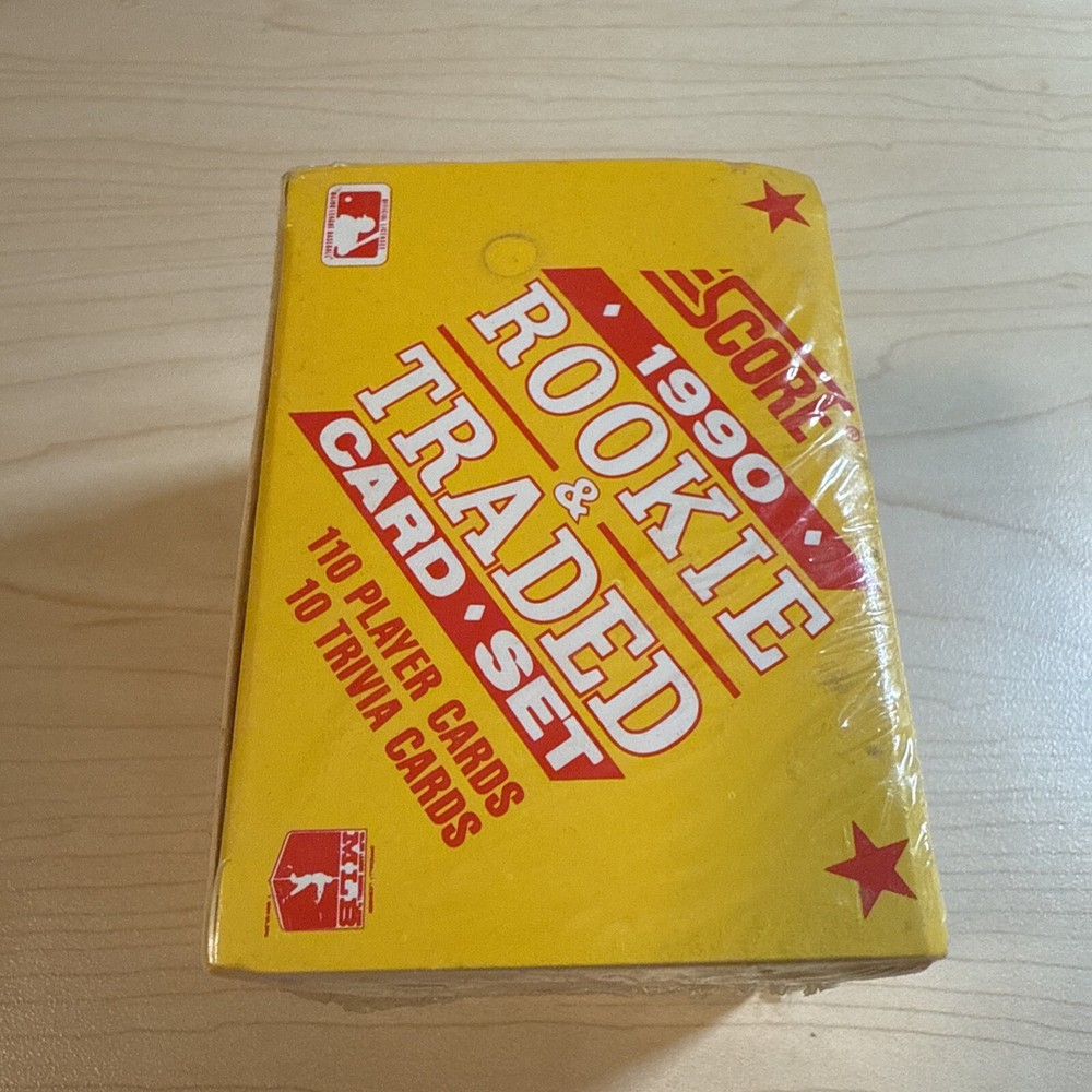 1990 Score Rookie And Traded Baseball Complete Factory Sealed Set 🔥