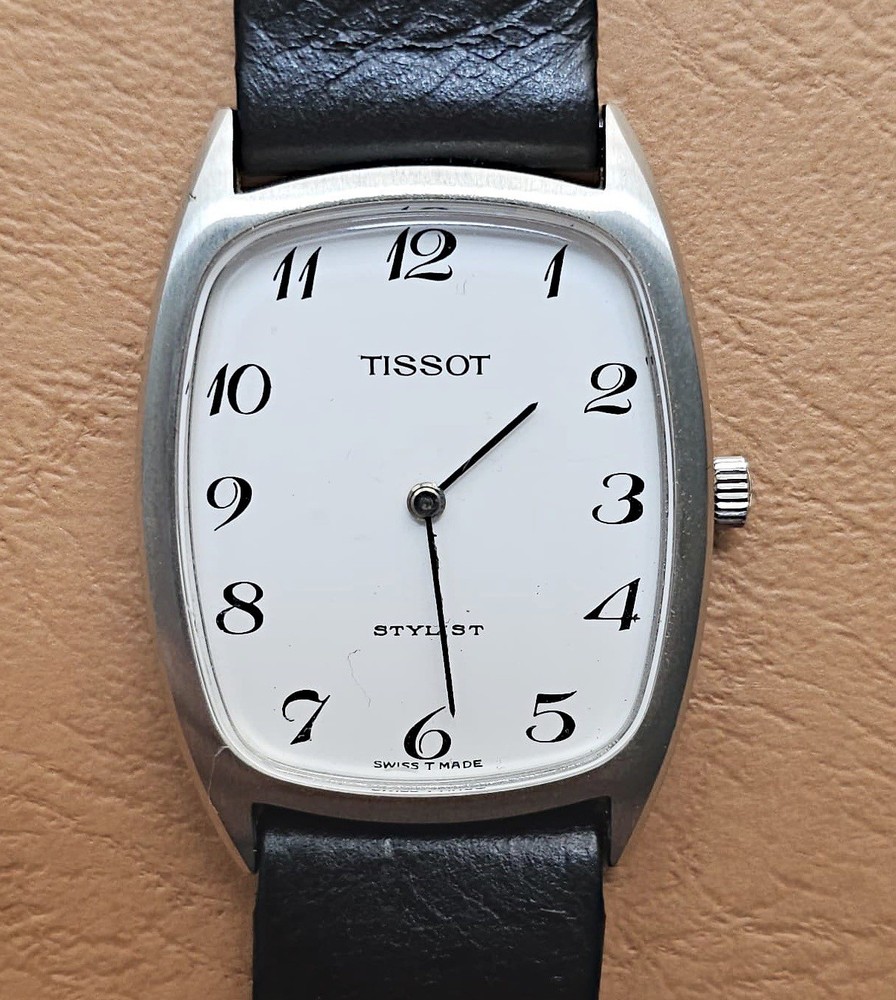 Vintage NOS Tissot Stylist Watch 29mm Non-Working