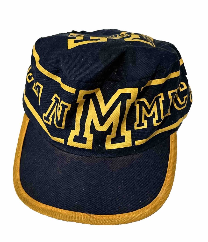 Vintage NCAA University of Michigan Wolverines Hat Cap Official RARE College