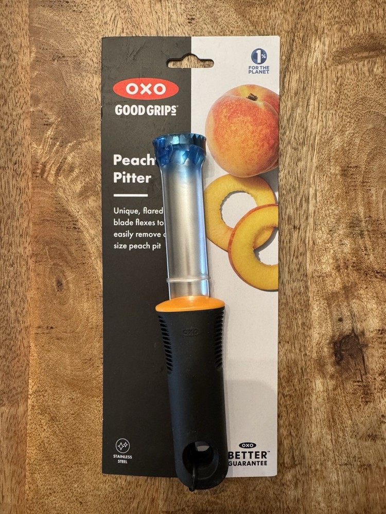 OXO Good Grips Peach Pitter for Easy Stone Removal