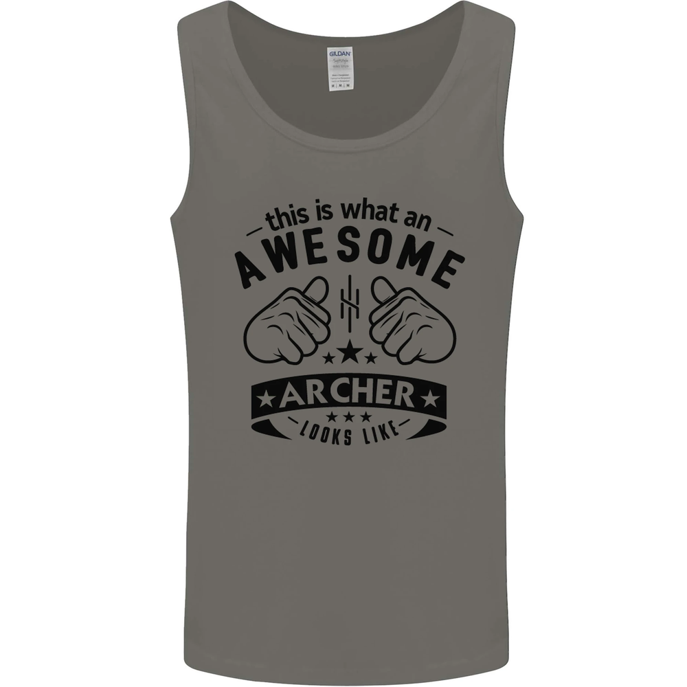 Awesome Archery Vest Tank Top for Men