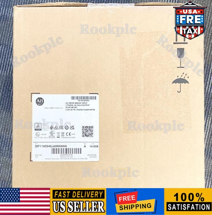 Allen Bradley 20F11ND040JA0NNNNN PowerFlex753 AC drive