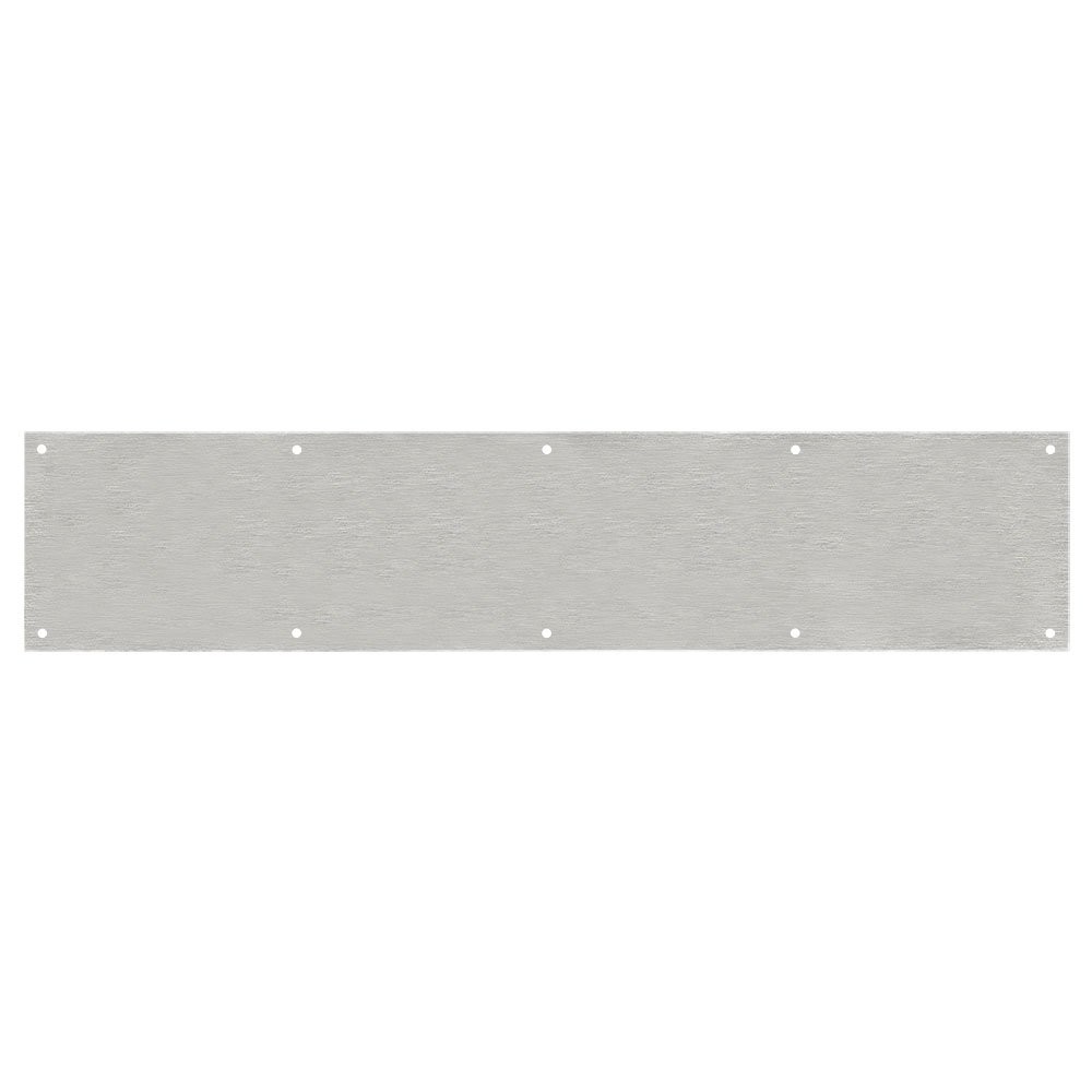 Designers Impressions Satin Nickel 6 x 34 Kick Plate: 609421