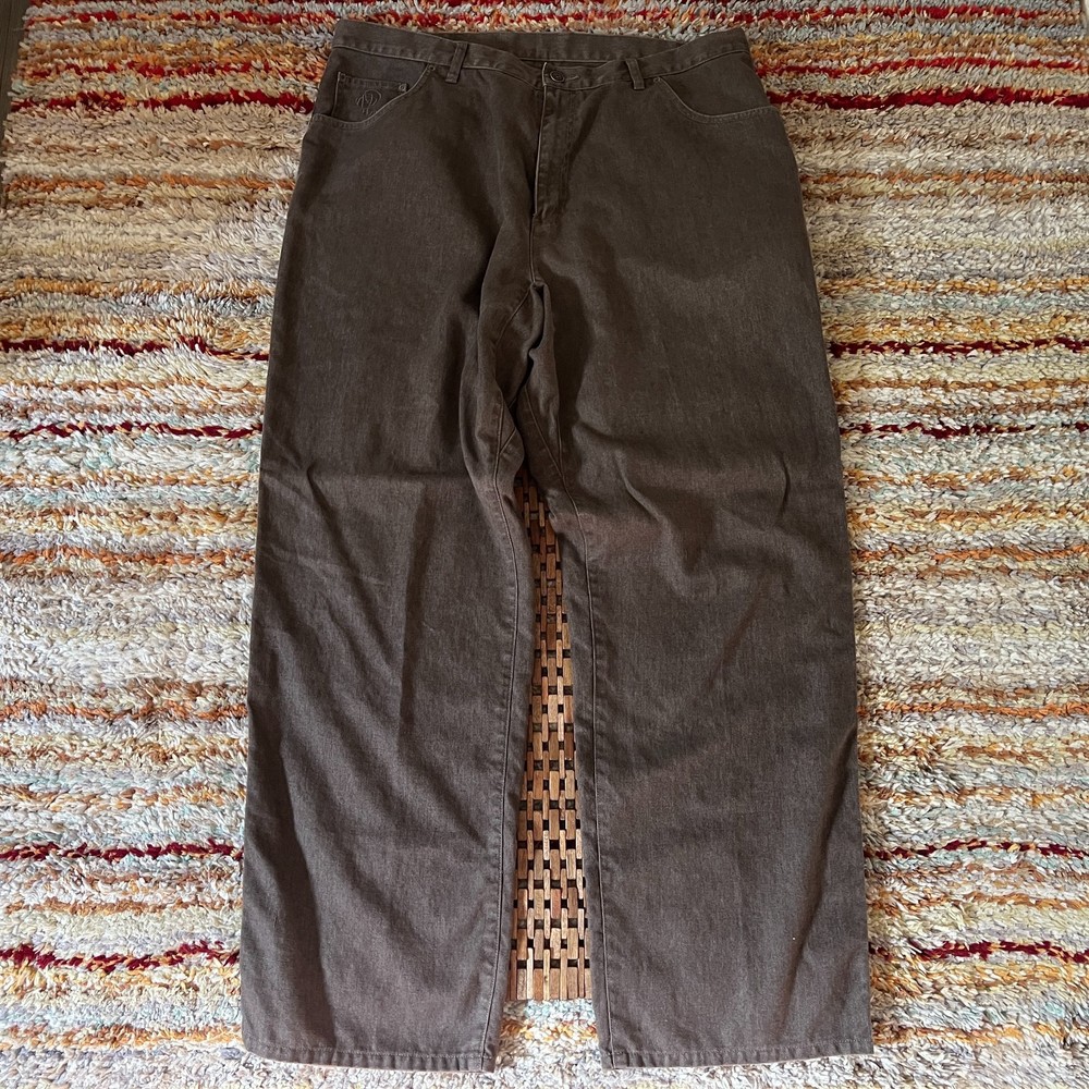 Patagonia Iron Forge Hemp Denim Jeans Grey Men's Size 38x32