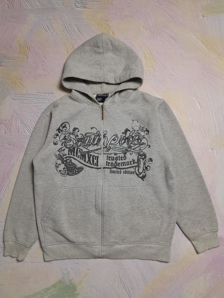 Vintage Southpole zip up hoodie M size y2k oversized limited edition