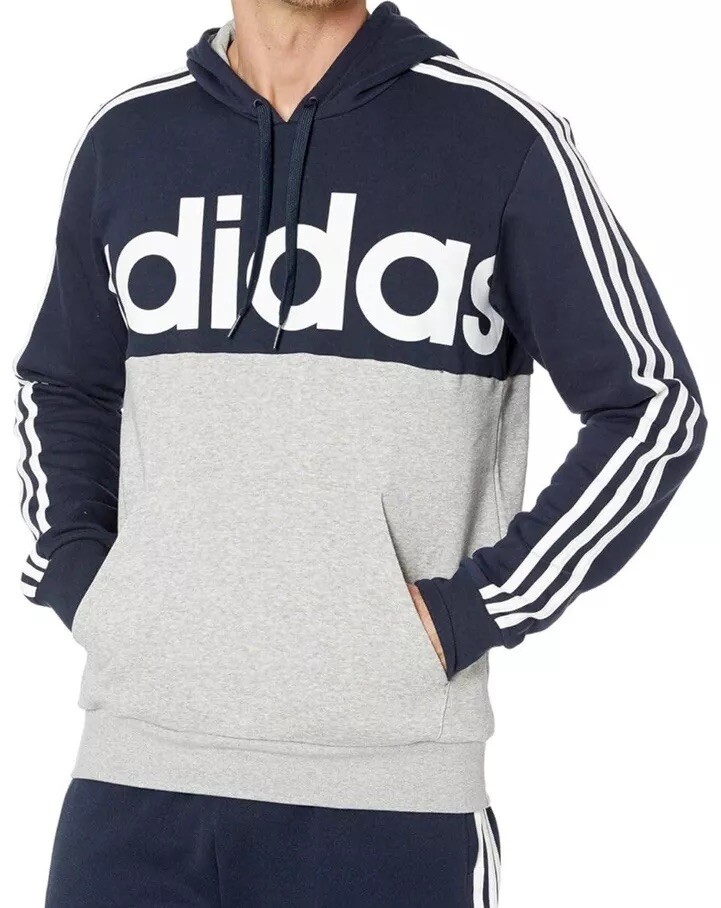 Sample Adidas 90s Retro Y2K Colorblock Hoodie Athletic Vtg Sweatshirt Mens Sz M