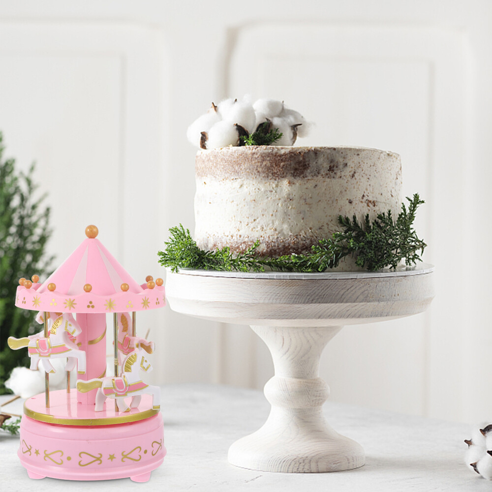 Musical Carousel Musical Horse Figure Girls Christening Gifts