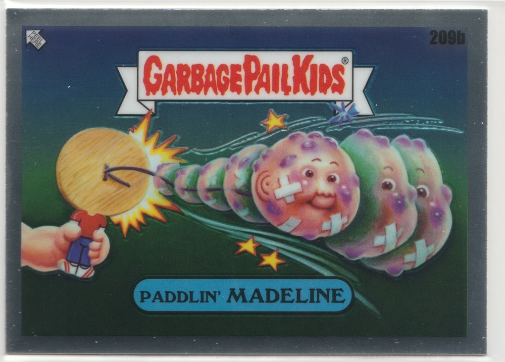 Paddlin Madeline 209b Garbage Pail Kids GPK 2023 Chrome Series 6 CS6 Card