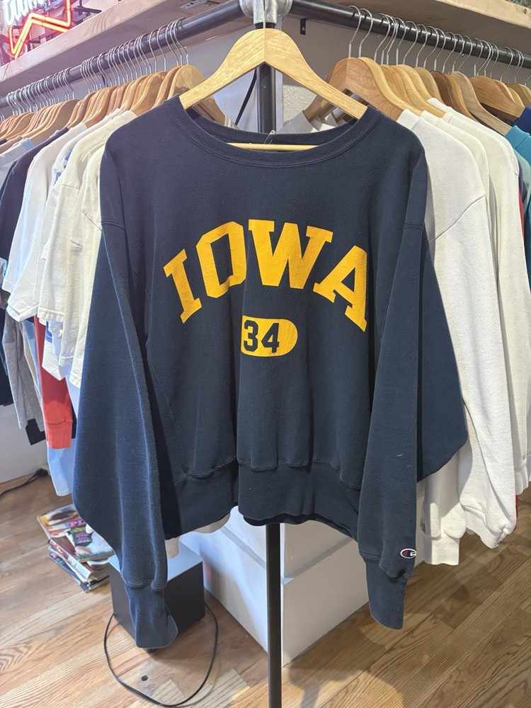 Vintage Iowa Champion Reverse Weave 90s Size XL