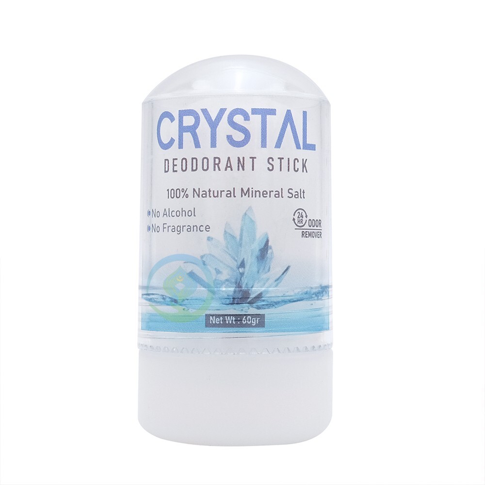 NEW Crystal Unisex Body Deodorant Stick - 100% Natural Mineral Salt (60gr/120gr)