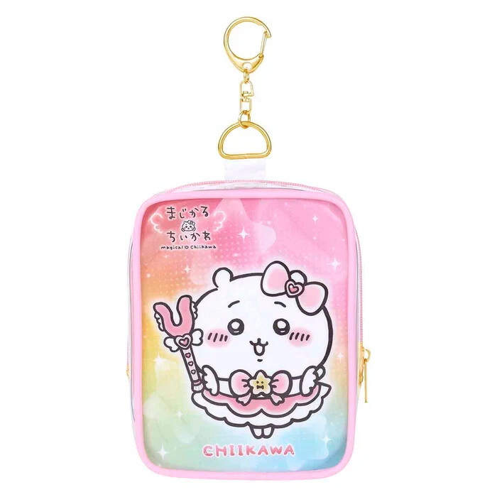 Chiikawa market original Super Magical mascot Clear pouch