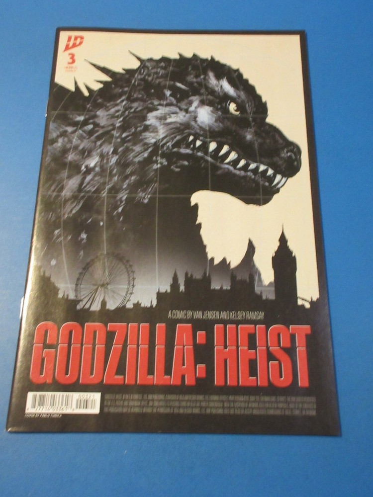 Godzilla Heist 3 Tunica Variant NM Gem Mint Condition Rare
