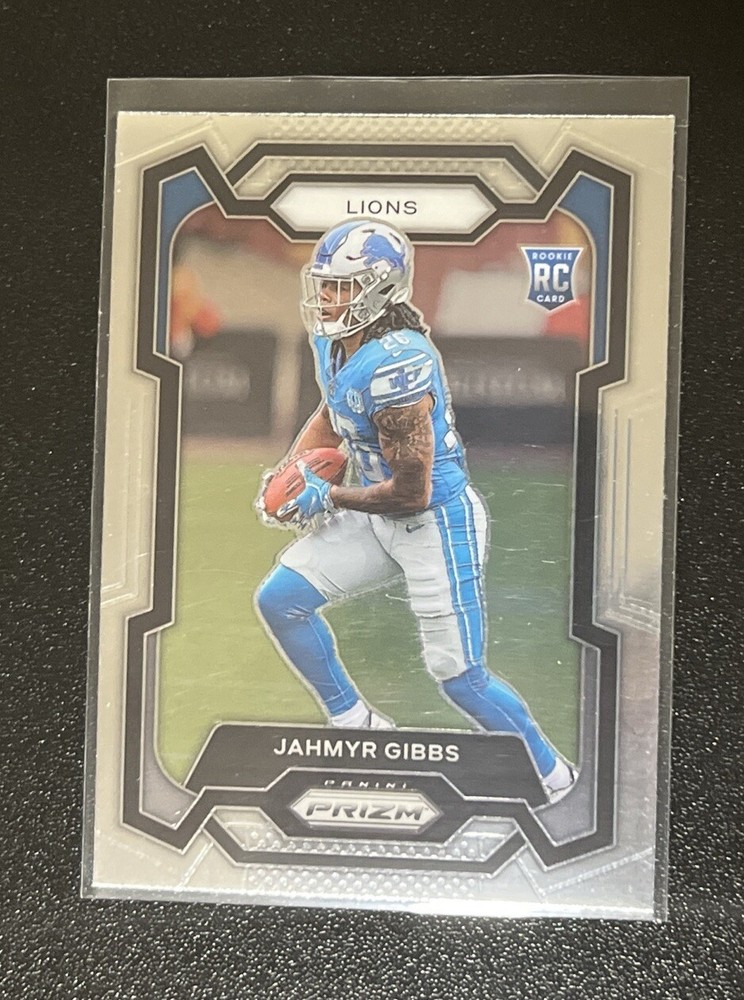 2023 Panini Prizm Jahmyr Gibbs Rookie Card RC #331 Detroit Lions