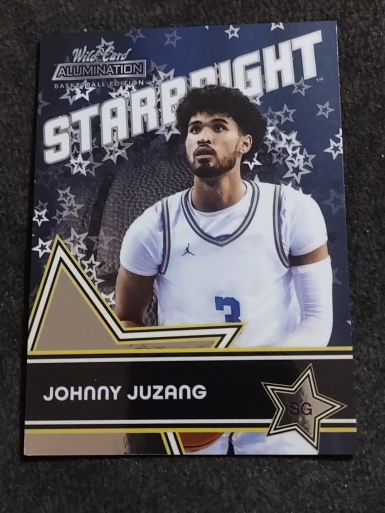 2021-22 Wild Card Alumination Starbright Blue Johnny Juzang #SB-14
