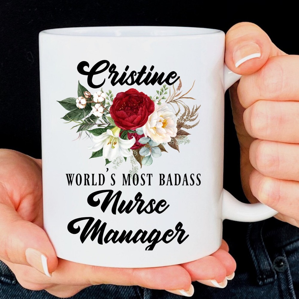 Personalized Nurse Manager Gift For Women Christmas Present For Retirement For