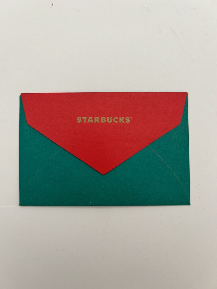 Starbucks Gift Card Holders *Red and Green Christmas Colors*-image