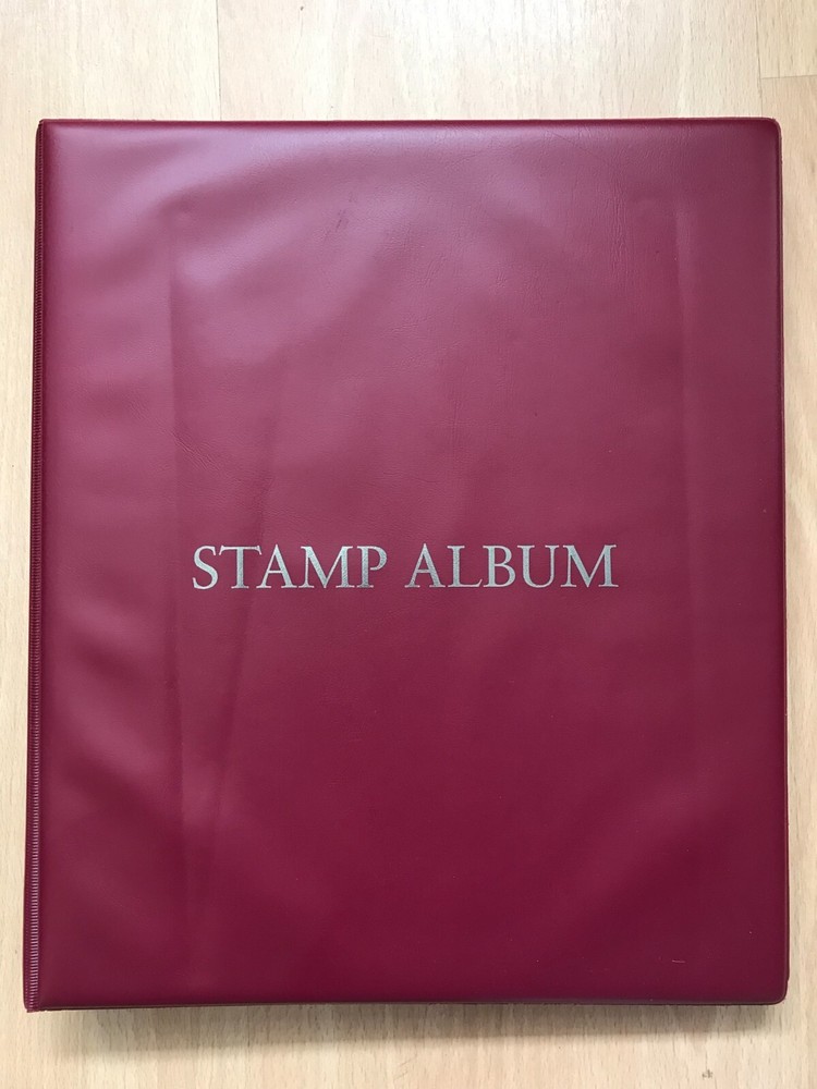 Stamp album with worldwide stamps countries Q - Z early to modern