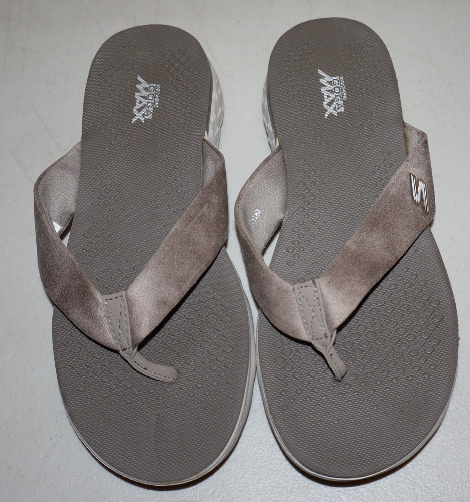 Women's Skechers Flip Flops Sandals Size 9 GOGA Max