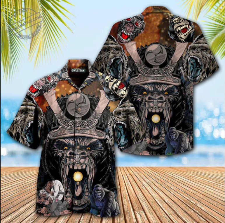 Gorilla Success 3D Hawaii Shirt US Size at Best Price