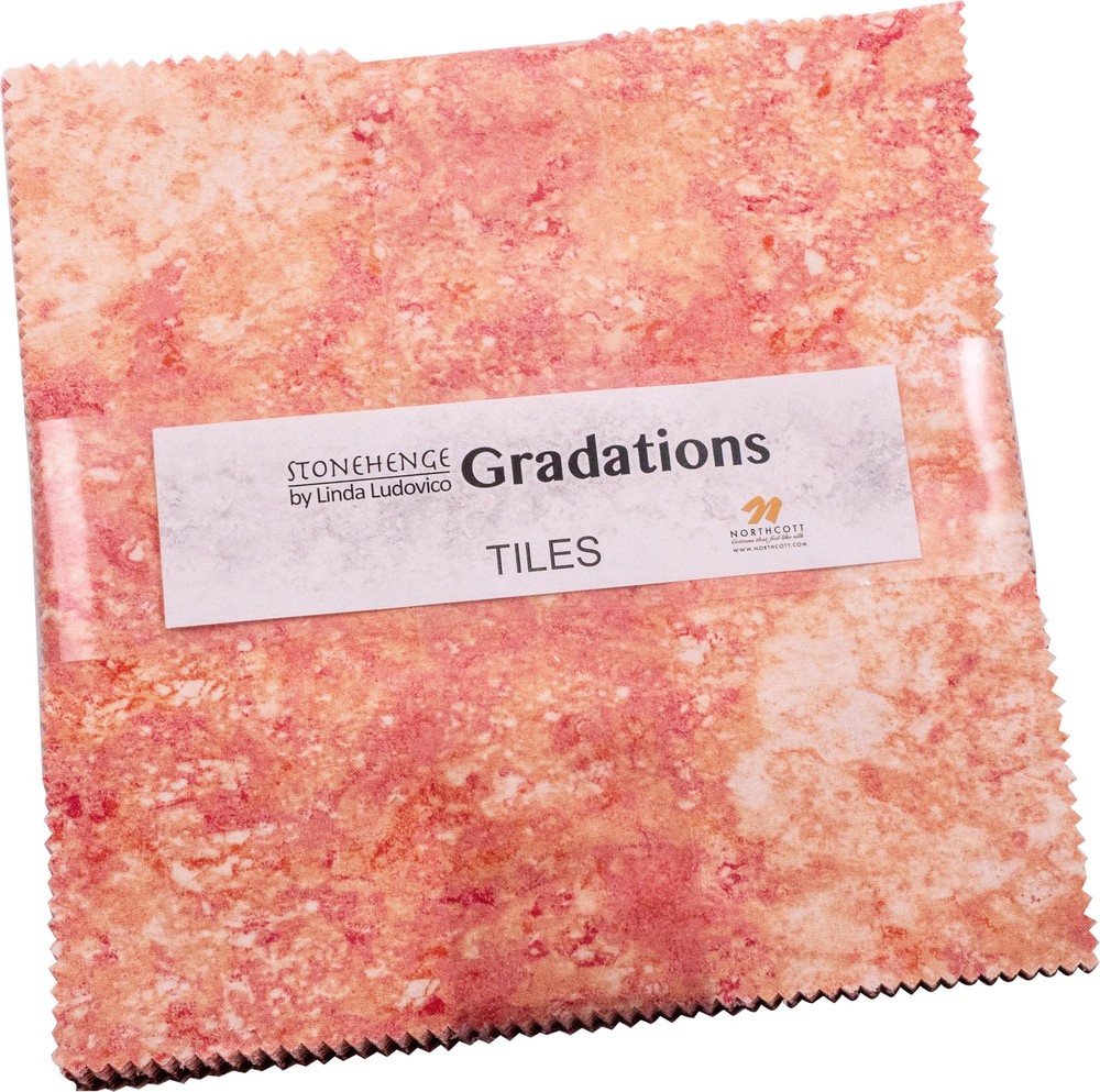 Linda Ludovico Stonehenge Gradations II Marrakech Tiles 42 10-inch Squares La...