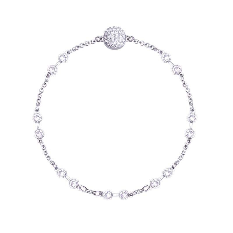 SWAR0VSKI Remix Stone Bracelet ,Rhodium plated,New In Gift Box 5451031