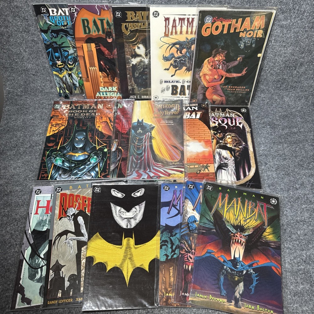 Lot of Batman TPB Elseworlds DC Comics TPB Rare OOP HTF Gotham Noir Nosferatu