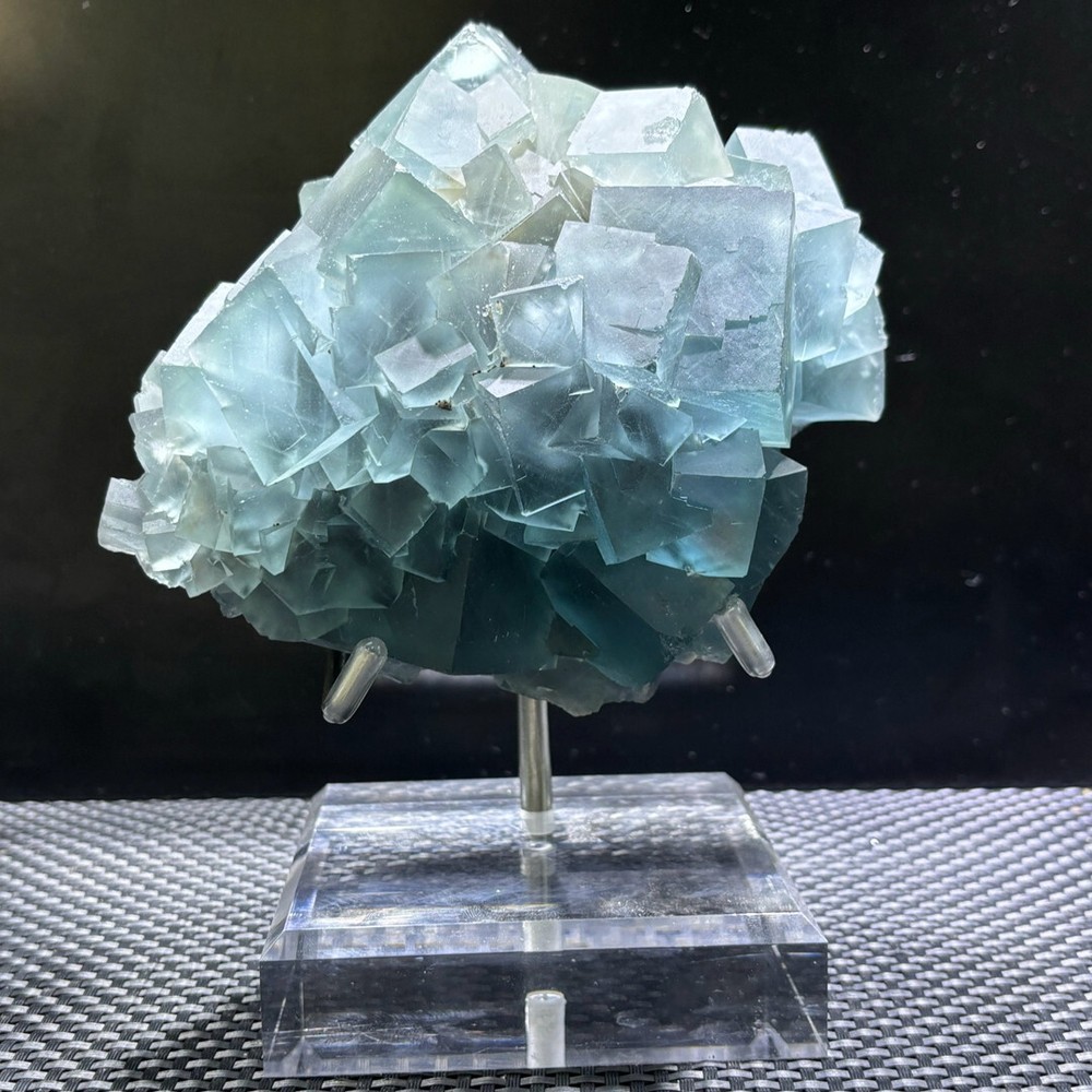 2330g Rare Large Fluorite Quartz Crystal Mineral Specimen AAA Grade Natural