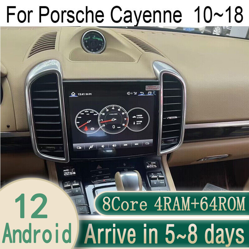 8.4-inch Android GPS Stereo with WiFi CarPlay for Porsche Cayenne